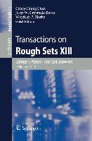 Transactions on Rough Sets XIII