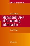 Managerial Uses of Accounting Information