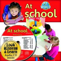 At School - CD + Hc Book - Package