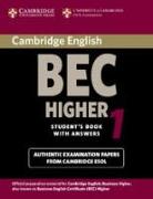 Cambridge BEC Higher 1