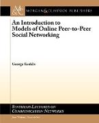 An Introduction to Models of Online Peer-To-Peer Socialnetworking