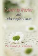 Letter to Pastor and Other People's Letters