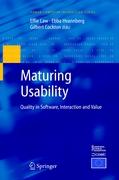 Maturing Usability