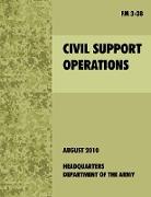 Civil Support Operations