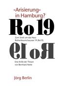 Ro 19 - "Arisierung" in Hamburg?