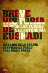 Breve historia de Euskadi : de los fueros a la autonomía