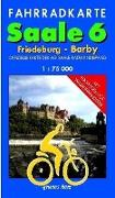 Saale 6: Friedeburg - Barby 1 : 75 000 Fahrradkarte