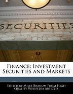 Finance: Investment Securities and Markets