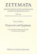 Hyperesie und Epiphanie