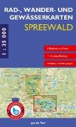 Spreewald 1 : 35 000 Rad-, Wander- und Gewässerkarten-Set