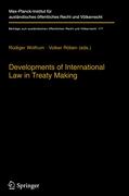 Developments of International Law in Treaty Making