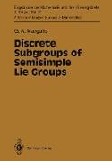 Discrete Subgroups of Semisimple Lie Groups