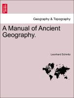 A Manual of Ancient Geography