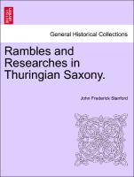 Rambles and Researches in Thuringian Saxony