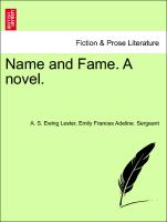 Name and Fame. A novel. Vol. II