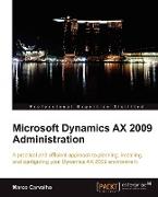 Microsoft Dynamics Ax 2009 Administration