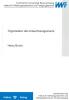 Organisation des Anlaufmanagements