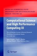 Computational Science and High Performance Computing III