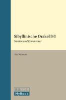 Sibyllinische Orakel 1-2: Studien Und Kommentar