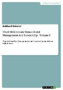 Third Millennium Transcultural Management And Leadership - Volume I