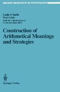 Construction of Arithmetical Meanings and Strategies
