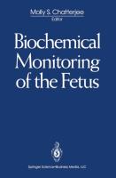 Biochemical Monitoring of the Fetus