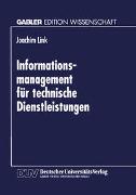 Informations-management für technische Dienstleistungen