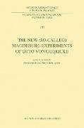 The New (So-Called) Magdeburg Experiments of Otto Von Guericke