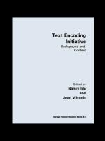 Text Encoding Initiative