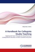A Handbook for Collegiate Studio Teaching