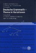 Deutsche Grammatik – Thema in Variationen