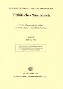 Hethitisches Wörterbuch Bd. 2 E