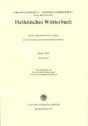Hethitisches Wörterbuch Bd. 3/1 H - ha bis haz