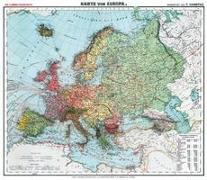 Historische Karte: Europa, um 1910 (Plano)