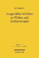 Ausgewählte Schriften zu Wahlen und Abstimmungen