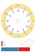 eins-zwei-drei, Mathematik-Lehrwerk für Kinder mit Sprachförderbedarf, Mathematik, 1. Schuljahr, Uhr, Kartonbeilagen, 10 Stück im Beutel