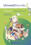 Umweltfreunde, Mecklenburg-Vorpommern - Ausgabe 2009, 4. Schuljahr, Arbeitsheft, Mit Wegweiser Arbeitstechniken