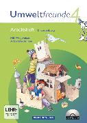 Umweltfreunde, Brandenburg - Ausgabe 2009, 4. Schuljahr, Arbeitsheft, Mit Wegweiser Arbeitstechniken und CD-ROM