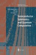 Semiconductor Spintronics and Quantum Computation