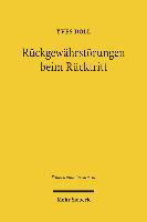 Rückgewährstörungen beim Rücktritt