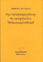 Das Sozialstaatsprinzip im europäischen Verfassungsverbund