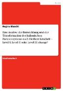 Eine Analyse der Entwicklung und der Transformation des italienischen Parteiensystems nach Herbert Kitschelt ¿ Level I, Level II oder Level III change?