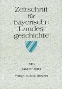 Zeitschrift für bayerische Landesgeschichte Band 68 Heft 1/2005