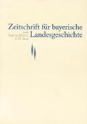 Zeitschrift für bayerische Landesgeschichte Band 71 Heft 1/2008