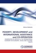 POVERTY, DEVELOPMENT and INTERNATIONAL ASSISTANCE and CO-OPERATION