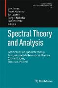 Spectral Theory and Analysis