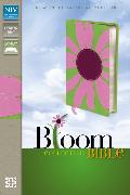 NIV, Bloom Collection Bible, Leathersoft, Pink/Green, Red Letter Edition