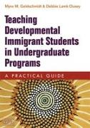 Teaching Developmental Immigrant Students in Undergraduate Programs