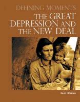 The Great Depression and the New Deal