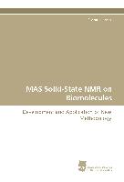 MAS Solid-State NMR on Biomolecules